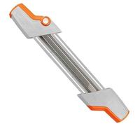 Porte-lime 2 en 1 pour chaîne de tronçonneuse 0.325 Ø 4 8 mm -blanc