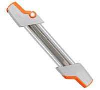 Porte-lime 2en1 - Pour chaîne 3/8"" P 4mm - Aiguisage dents et limiteurs - Entretien tronçonneuse