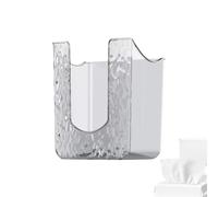 Porte-lingettes pour salle de bain - Récipient mural pour rangement de lingettes rechargeables | Design élégant avec couvercle d'accès facile, distributeur de mouchoirs pour cuisine, chambre à coucher