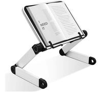 Porte Livre Extra Large,Support Livre Ergonomique,Support de Lecture Pliable à 360 DegréS et Portable, Mains Libres Pupitre d