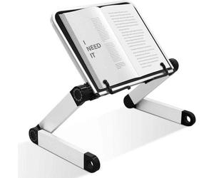 Porte Livre Extra Large,Support Livre Ergonomique,Support de Lecture Pliable à 360 DegréS et Portable, Mains Libres Pupitre d