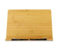 Porte livre support livre - pupitre de lecture support tablette bois lutrin de lecture (S: 28 x 21 cm )