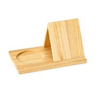 Porte-livre triangulaire - Repose-livre | Bibliothèque simple en bois | Support de lecture en bois | Centre de Table décoratif pour maison, Studio, librairie, afficheur de bureau, organisateur, chambr