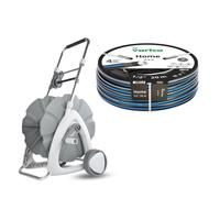 Porte-manguette pour tuyau d'arrosage + Tuyau d'arrosage Vartco Home, 1/2", 20 mètres, Agaplast