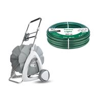 Porte-manguette pour tuyau d'arrosage + Tuyau d'arrosage Vartco Light 1/2", 20 mètres, Agaplast