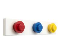 Porte Manteau 3 Patères en forme de LEGO - Rouge