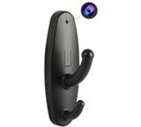 Porte Manteau Camera Espion Miniature Discrète Detecteur de Mouvement Micro Sd + SD 4Go