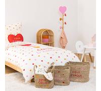 Porte-manteau Coeur 5 Patères - Solea Beige TU