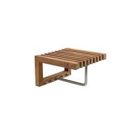 Porte-manteau Cutter Mini de La Collection Skagerak de , en Teck et Acier Inoxydable