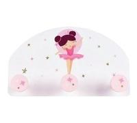 Porte-manteau - Danseuse Ballerine - H.37 x L.21.5 x P.68 cm Rose G