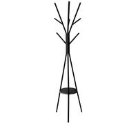 Porte manteau design scandinave Sofi - Diam. 42 x H. 180 cm - Noir