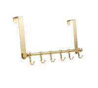 Porte-manteau en aluminium, au-dessus de la porte Gold