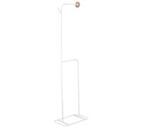 Porte-Manteau en Fer Sur Pied 171 cm Support à Vêtements Blanc Eureka