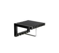 Porte-manteau Fritz Hansen Skagerak Collection Cutter Mini en Chêne Noir et Acier Inoxydable