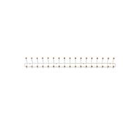 Porte-manteau Horizontal XL Maze Bill Blanc