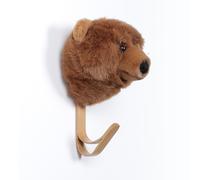 Porte-manteau mini Ours brun