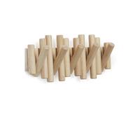 Porte-manteau mural en bois pour le couloir du bureau Picket