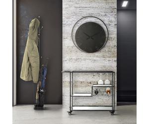 PORTE-MANTEAU-PORTE-PARAPLUIE NOIR GLAM