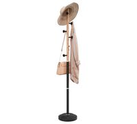 vidaXL – Porte-manteau sur pied Moderne 177 cm Blanc en fer enduit de poudre