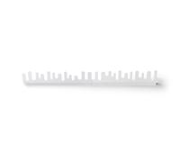 Design House Stockholm Porte-manteau mural Wave blanc
