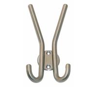 Porte-manteaux sur lice inox 304 - 2 têtes CADAP