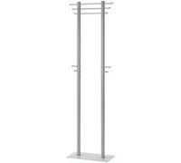 Porte-manteaux TARIS, en métal couleur aluminium