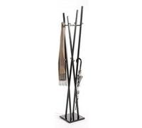 Porte-manteaux VITUS portant à vêtements design contemporain structure en métal laqué noir