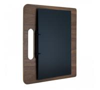 Porte-menu classeur CHOPPING BOARD, en noyer