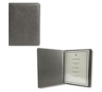 Porte-menu et dossier de présentation en similicuir PU - Format A4/A5 - 4 pages, 11 vues - Pochettes PVC transparentes - Idéal pour restaurants, hôtels, mariages et bureaux
