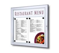 Porte-menu Extérieur 2 x A4 Paysage