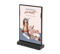 Porte-Menu "T" Scritto® A5 Noir