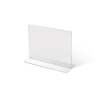 Porte-menu T-Stand Acrylique A6 Paysage