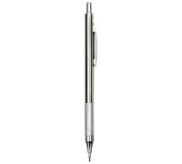 Porte-mine en métal : stylo mobile automatique, corps en acier inoxydable, outil de conception, dessin de lignes précis. Mécanisme pour l'avancement de la mine pour prendre des notes
