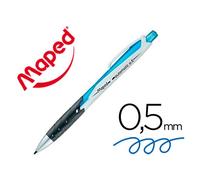 Porte-mine maped black peps automatic 0.5mm coloris bleu