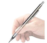 Porte-mine - Stylo en métal robuste, outil d'écriture spécial, noyau en fer rechargeable | Look industriel moderne, dessin , travail, bureau, école, collège, dessin, croquis, pièces de mise