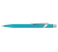 Porte-mines avec étui métal Caran d'Ache 844 0,7mm Colormat-X Bleu Turquoise