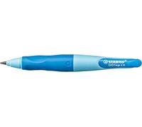 Porte-mines ergonomique - STABILO EASYergo 3.15 en bleu/bleu clair pour droitiers - avec mine 3.15 mm HB-gradation, 1 Unité (Lot de 1)