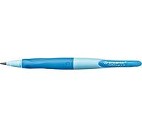 Porte-mines ergonomique - STABILO EASYergo 3.15 en bleu/bleu clair pour droitiers - avec mine 3.15 mm HB-gradation, 1 Unité (Lot de 1)