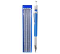 Porte-mines Mécaniques Pour Le Travail Du Bois - Mine Argentée, Noyau Rond Rechargeable De 2,0 Mm, Stylo D'ingénieur Taille-crayon Intégré | Fournitures De Dessin Architectural, Équipement De Mesure D