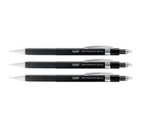 Porte-mines rechargeable - BIC - CRITERIUM - 0,5 mm - Noir - Lot de 3