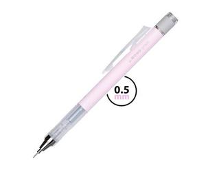 Porte-mines tombow monograph 0,5mm rechargeable gomme telescopique interchangeable coloris corps rose