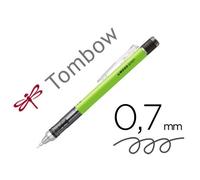 Porte-mines tombow monograph 0,7mm rechargeable gomme telescopique interchangeable coloris corps vert fluo