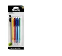Wonday – Porte-mine jetable 0,7 mm HB avec gomme, coloris assortis – Lot de 10
