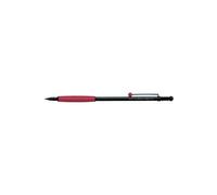 Tombow SH-1000ZS2 Porte-mine Zoom 707,corps noir et rouge, clip rouge