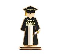 Porte-monnaie humoristique en forme de figurine de classe 2026 | Support de rangement pour billets de remise de diplôme pour adolescents, enfants, collège, université, maison, dortoir