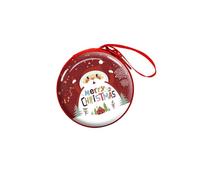 Porte-monnaie portable pour enfants sur le thème des fêtes - Organisateurs de poche - Personnages de dessin animé - Pour fête de Noël et festival, rond, D