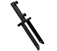 Porte-mousse de drapeau en métal, support de torche | ENTACTIONS UN ARRILLAGE DU RUSTAGE POUR L' - Support de canne à pêche réutilisable de 37 cm, monture de gazon robuste pour cour, pelouses, co