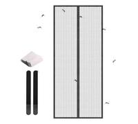 Porte moustiquaire magnétique - Fermeture automatique pour garage, porche | Porte magnétique pour appartement, maison, jardin, terrasse, garage, porche, balcon, porte extérieure