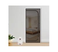 Porte moustiquaire renforcée pour chat-anti-moustiques et adaptée aux petits chiens-100 x 210 cm-noir