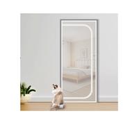 Porte moustiquaire renforcée pour chat-Convient aux petits chiens et autres animaux de compagnie-blanc-80 x 200 cm